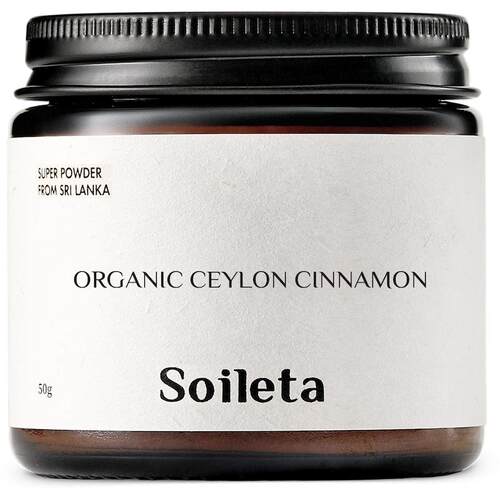 SOILETA有机锡兰肉桂粉50g斯里兰卡烘焙咖啡伴侣微妙芳香木枝气息