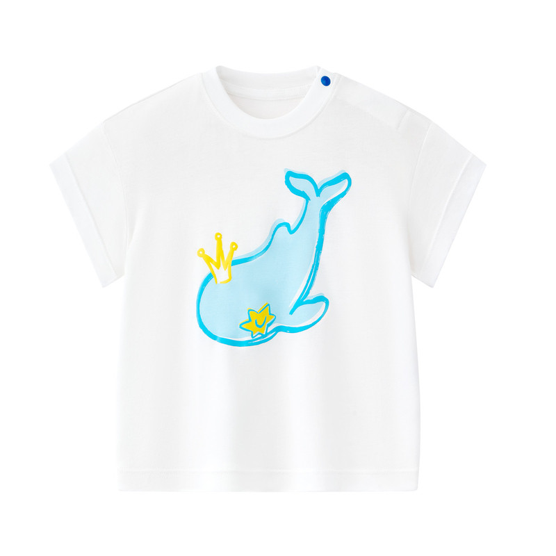 babycare儿童舒麻凉感短袖宝宝速干T恤男童女童半袖7A抗菌T恤夏季