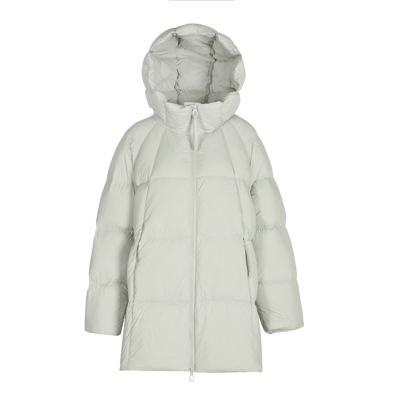 SIYU斯羽90白鸭绒韩系连帽羽绒服