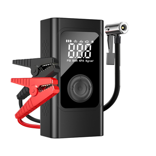 汽车应急启动电源车载充气泵一体机电瓶搭电宝紧急强启动打火神器