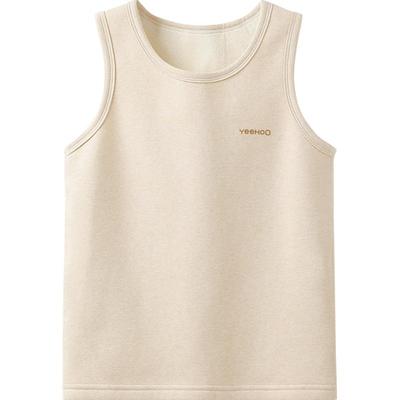 英氏彩棉背心儿童保暖马甲秋冬款