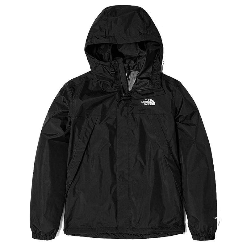 TheNorthFace北面黑武士冲锋衣男春秋季户外单层透气时尚夹克外套
