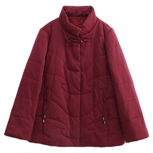 依佈妈妈装新中式棉服中老年女士国风棉袄60岁老太太大码棉衣外套