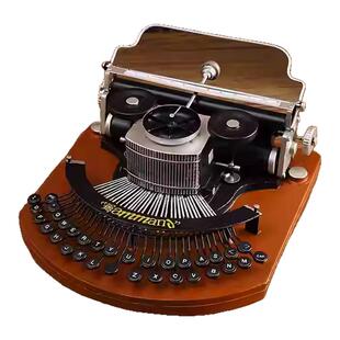 复古老式打印机摆件仿真古董密码机民国打字机模型上海老物件道具