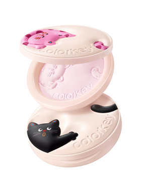 colorkey珂拉琪粉饼波点猫联名精华冻干磨皮提亮改善暗沉不卡纹女