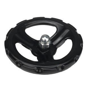 室内消防栓铸铁手轮 接卡扣 消火栓配件旋转开关 阀门手柄KN SN65