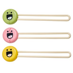 诺室封口夹食品密封夹子封口绳厨房食物塑料袋调料防潮保鲜零食夹