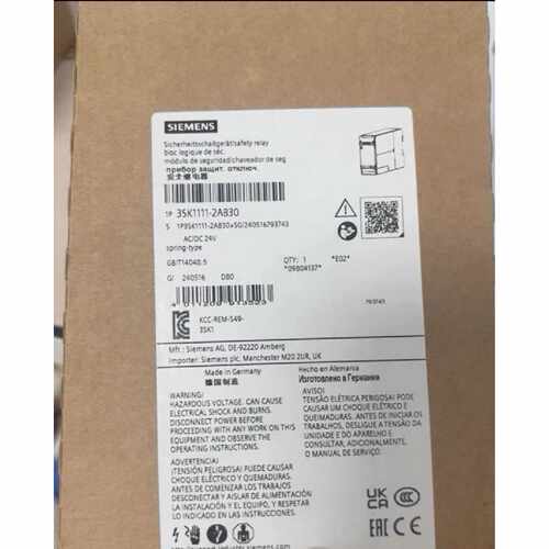 安全继电器 3SK1111-2AB30询价