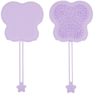 宠物硅胶手套去毛神器兔兔猫咪去浮毛撸猫洗澡多功能两用手套小宠