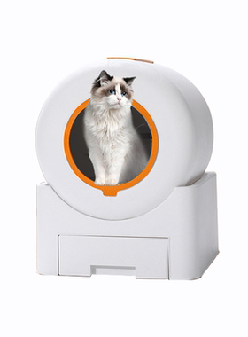 全自动猫砂盆升级除臭封闭超大号