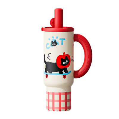 【可吸珍珠】保温杯大号大容量