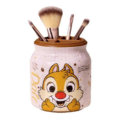 3djp卡通立体拼图收纳罐