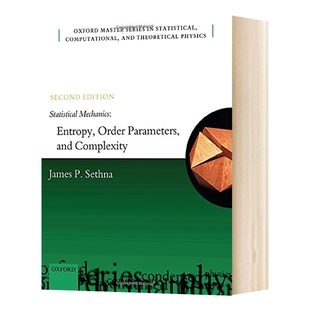 英文原版 Statistical Mechanics 统计力学 熵 序参量与复杂度 第二版 英文版 进口英语原版书籍
