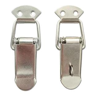 不锈钢锁扣木箱弹簧鸭嘴连接搭扣卡扣拉扣子蜂箱工具箱挂锁固定器