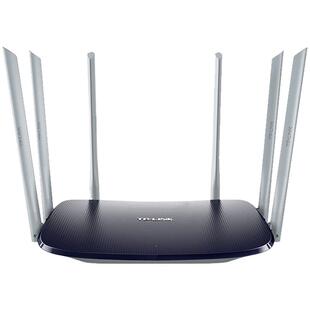 普联TP-LINK双频无线路由器全千兆端口WDR7660千兆版5G1900M家用wifi大功率高速光纤穿墙王电信移动增强信号