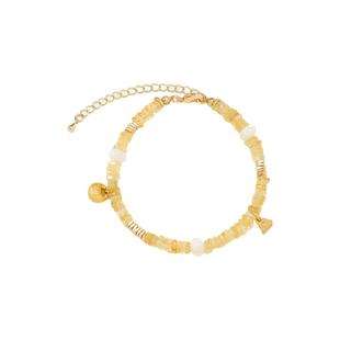 周深同款-莓拉「喜金」黄水晶盘缠手链精致轻奢手串新年礼物