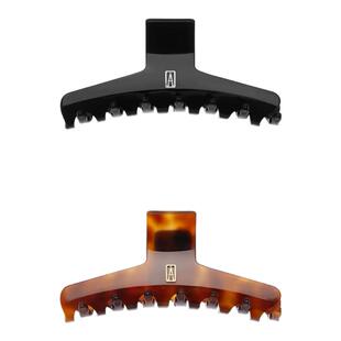 【原版】法式亚历山钟楚曦明星同款醋酸抓夹轻奢发卡后脑勺鲨鱼夹