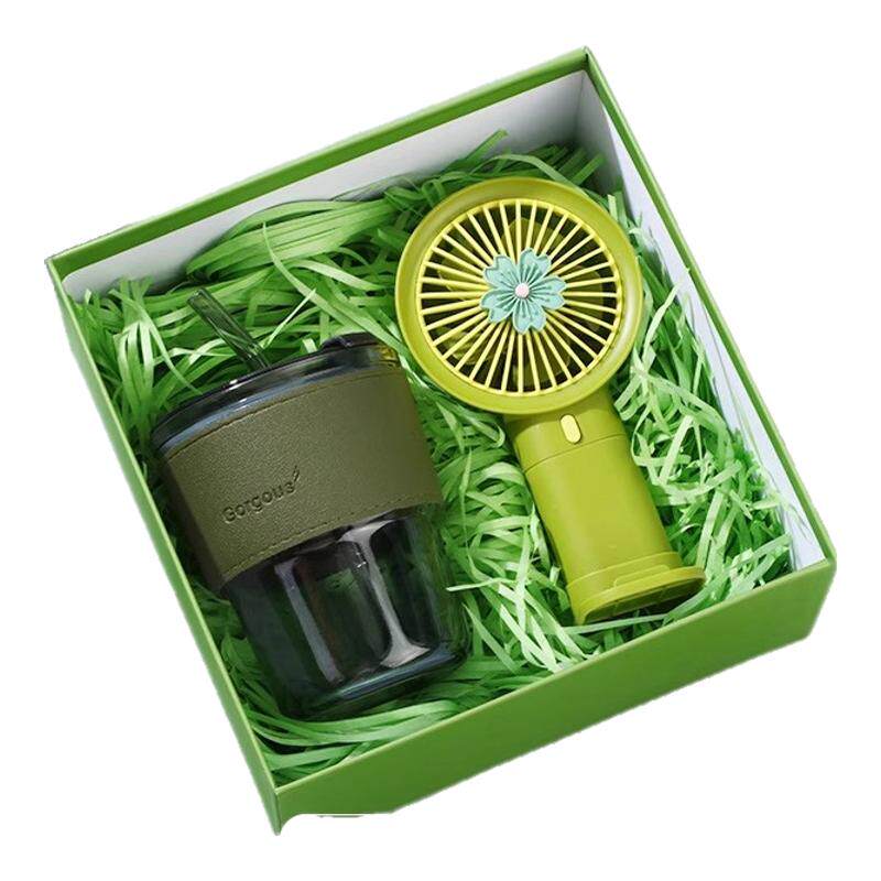 创意风扇礼盒商务礼品套装新年圣