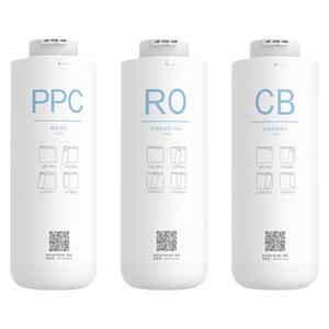 小米净水器C1滤芯扁豆净水器滤芯三出水PPC复合CB活性炭RO反渗透