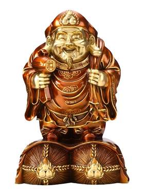 大黑天财神密宗招手三面菩萨佛像