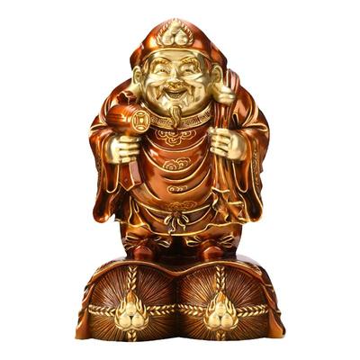 大黑天财神密宗招手三面菩萨佛像