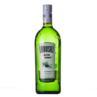 【卢布斯基】金酒波兰烈酒LUBUSKI GIN700ml基酒鸡尾酒