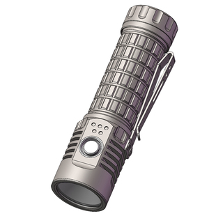 在路上X4M-G7迷你强光手电筒充电小型便携户外防水超长续航SFT90X