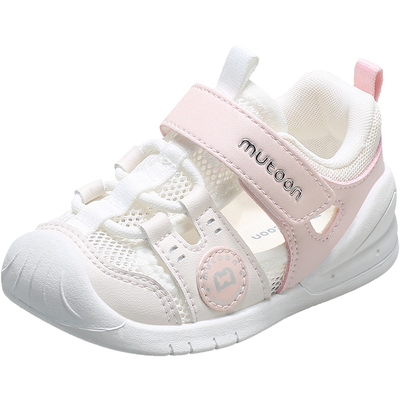 牧童婴儿软底步前鞋透气稳护凉鞋