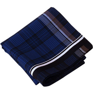 长绒棉重磅斜纹老式高端全棉大手帕擦汗吸水日本男士纯棉随身手绢