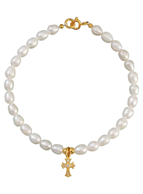 高级正品天然淡水无核珍珠手链