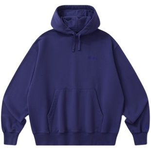 BURNIN* 97’series 水洗横排LOGO连帽卫衣美式休闲情侣装上衣男