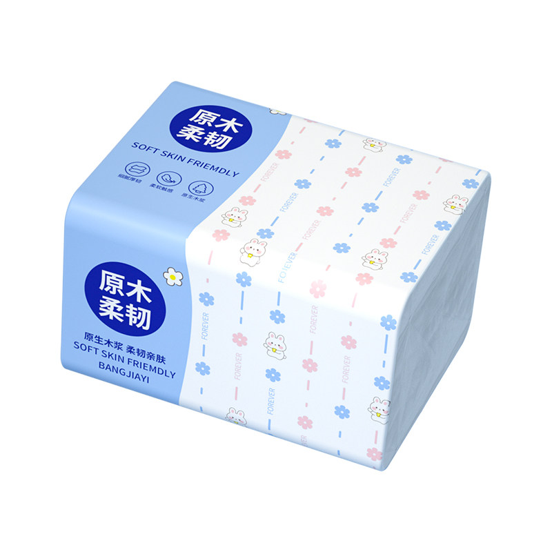 500张大包纸巾抽纸整箱批家用实惠装卫生纸擦拭纸面巾纸抽餐巾纸