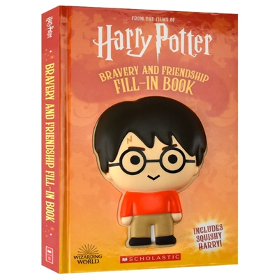 Harry Potter Squishy Bravery and Friendship 哈利·波特 勇气与友谊 益智活动 绘画 英文原版进口儿童图书