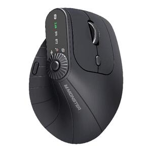 魔声M2pro垂直鼠标人体工学双模无线蓝牙充电办公家用2024新款