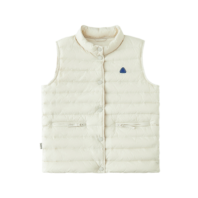 棵初防泼水儿童羽绒马甲