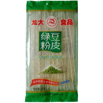 龙大绿豆粉皮200gx3袋