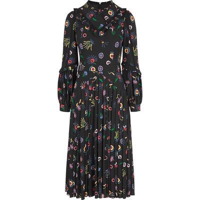 BORAAKSU印花收腰连衣裙