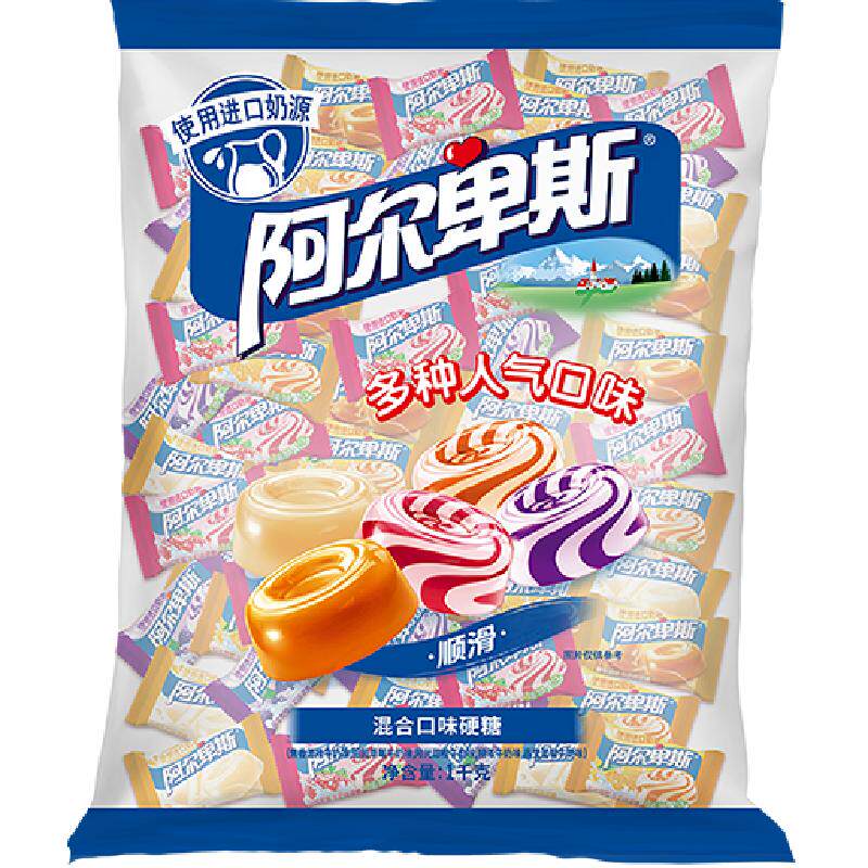 阿尔卑斯混合口味硬糖颗颗甜蜜