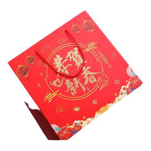 2026蛇年年会新年定制对联门联窗花红包中国风礼盒节日商务礼品