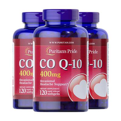 普丽普莱400mg辅酶Q10软胶囊*3瓶