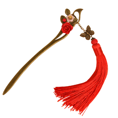 舞台演出宫廷中国风步摇民族发簪