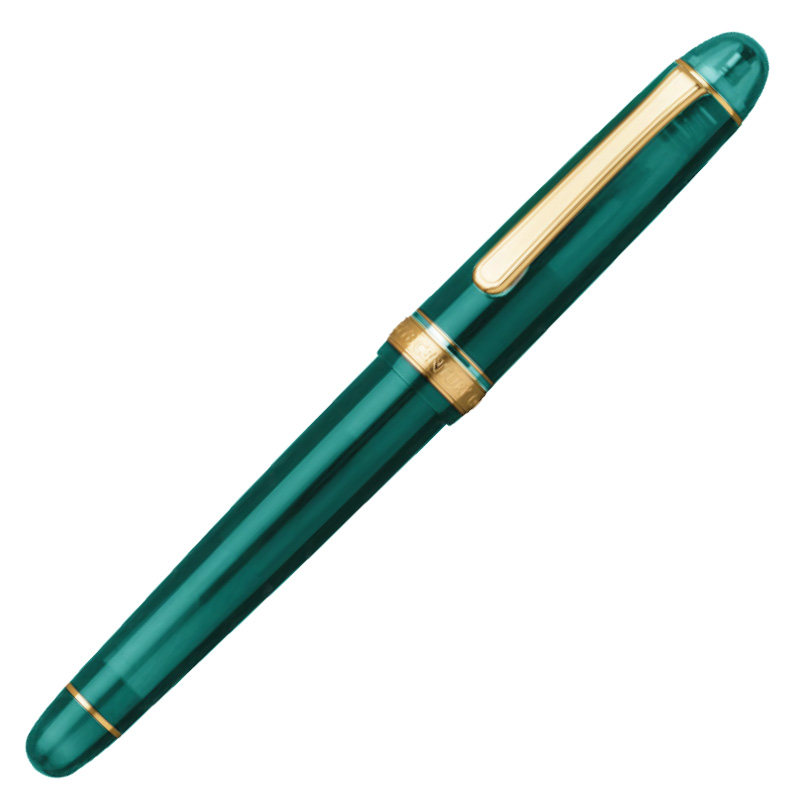 日本白金pnb18000西湖茶限定钢笔