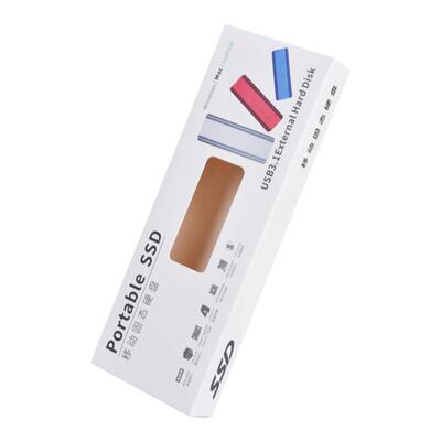移动固态硬盘中性英文版包装盒