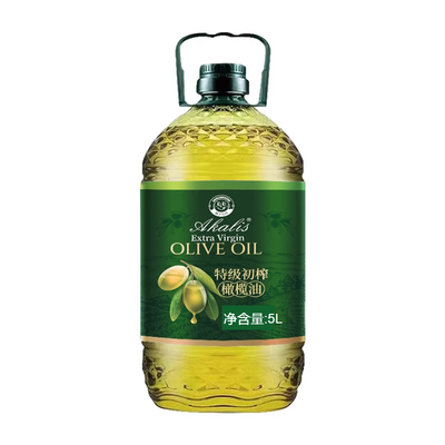 官方正品纯正特级初榨橄榄油5L大桶装家用炒菜凉拌西班牙进口原油