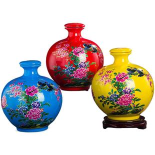 5斤装酒坛泡酒专用景德镇陶瓷酒瓶空瓶高档家用密封10斤酒缸酒罐