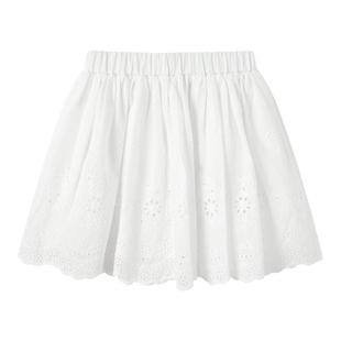 柒号童仓女中大童甜美蕾丝短裙夏装新款儿童芭蕾风A字公主蓬蓬裙