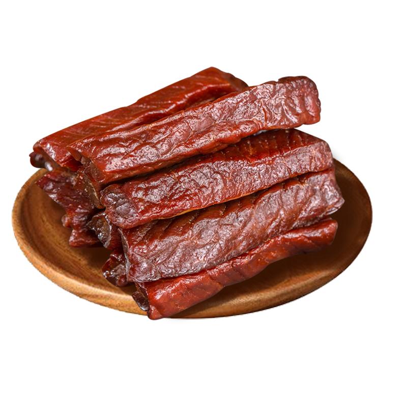 蒙亮内蒙古手撕风干牛肉干500g特产即食小吃香辣牛肉真空袋装