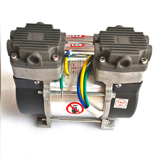 Ausaid静音无油直流空压机机头自动启停真空打气泵12V24V48V72伏