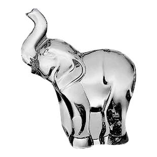 捷克进口水晶玻璃动物小摆件北欧轻奢家居创意装饰品糖缸礼物客厅