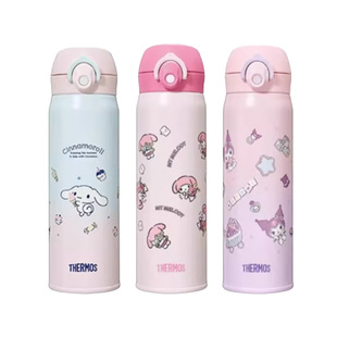 【自营】膳魔师三丽鸥保温吸管杯美乐蒂大耳狗玉桂狗便携保温杯子
